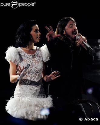 Katy Perry sur la scène des MTV EMA 2009 à Berlin, le 4 novembre 2009