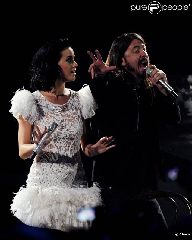 Katy Perry sur la scène des MTV EMA 2009 à Berlin, le 4 novembre 2009