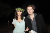 Jacno avec Mareva Galanter en 2006 au Festival de Cannes