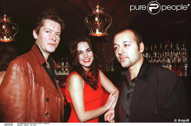 Jacno avec Lio et un ami en 1997
