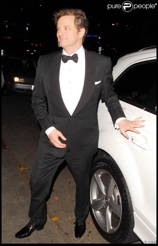 Colin Firth lors de l'After-party des 18e Britannia Awards, à Los Angeles, le 5 novembre 2009.