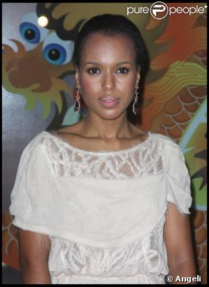 Kerry Washington à la soirée Glamour à New York le 9/11/09