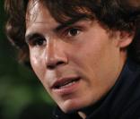 Rafael Nadal lors du tournoi de Paris-Bercy le 10 novembre 2009