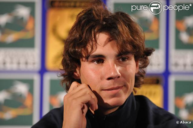 Rafael Nadal lors du tournoi de Paris-Bercy le 10 novembre 2009