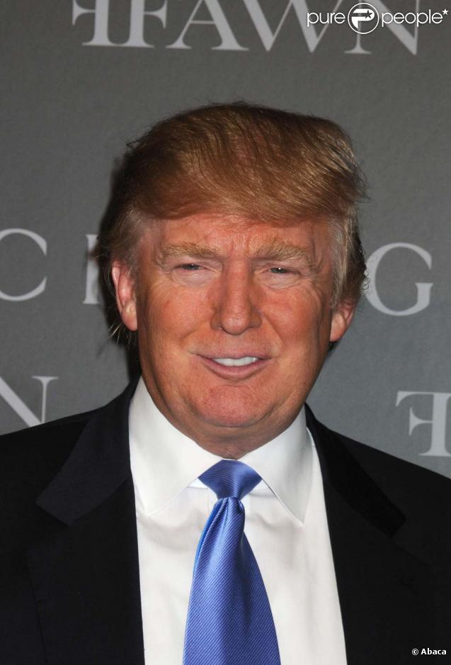 Donald Trump numéro 2 du classement des personnalités les mieux payées de la télévision américaine. Le 11 novembre 2009.