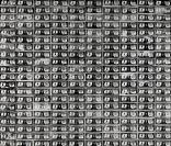 200 billets de 1 dollar, toile réalisée par Andy Warhol