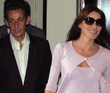 Carla Bruni et Nicolas Sarkozy<br />
