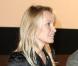 Estelle Lefébure lors de l'avant-première le 9 novembre 2009 du téléfilm de TF1, Otages