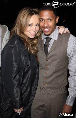 Mariah Carey et son mari Nick Cannon à Londres, le 5 novembre 2009