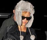 Rihanna dans les rues de Londres, le 15 novembre 2009