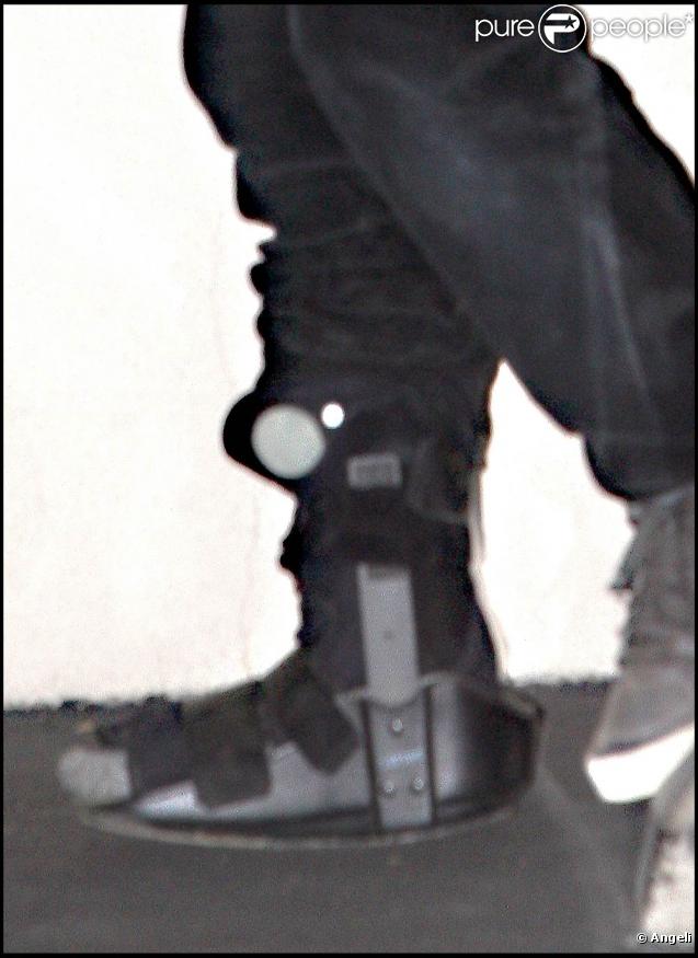 David Beckham s'en va manger une glace avec ses fistons, à Los Angeles, le 17 novembre 2009.
