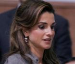 Rania de Jordanie à Amman en Jordanie pour la prévention de la violence à l'école