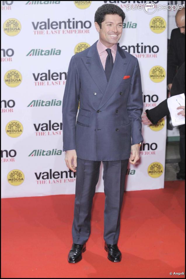 Matteo Marzotto à l'avant-première du film  Valentino, the last emperor  à Milan le 18 novembre 2009.