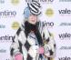 Anna Piaggi à l'avant-première du film Valentino, the last emperor à Milan le 18 novembre 2009.