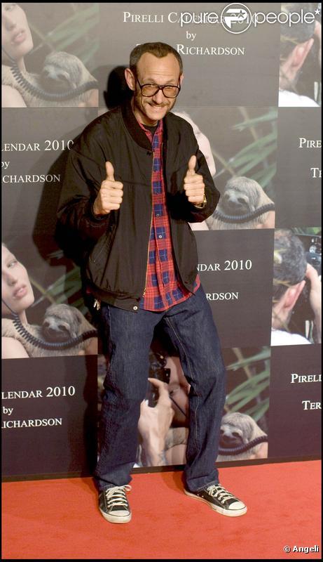 Terry Richardson lors de la soirée à l'occasion du lancement du calendrier Pirelli 2010 au Old Bilingsgate à Londres le 19 novembre 2009