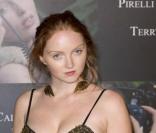 Lily Cole lors de la soirée à l'occasion du lancement du calendrier Pirelli 2010 au Old Bilingsgate à Londres le 19 novembre 2009