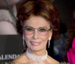 Sophia Loren lors de la soirée à l'occasion du lancement du calendrier Pirelli 2010 au Old Bilingsgate à Londres le 19 novembre 2009