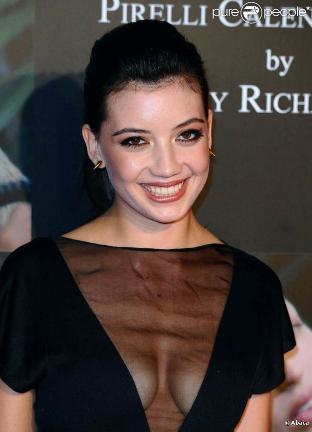 Daisy Lowe lors de la conférence de presse du lancement du calendrier Pirelli à l'InterContinental Hotel sur Park Lane à Londres le 19 novembre 2009