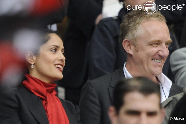 Salma Hayek et son mari François-Henri Pinault 