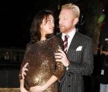 Boris Becker et son épouse, enceinte, aux Laureus Media Awards 2009. 23/11/09 