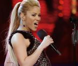 Shakira est sacrée chanteuse internationale de l'année lors de la cérémonie des Bambi Awards à Potsdam, le 26 novembre 2009.
