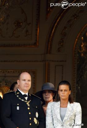Albert, Stéphanie et Caroline de Monaco