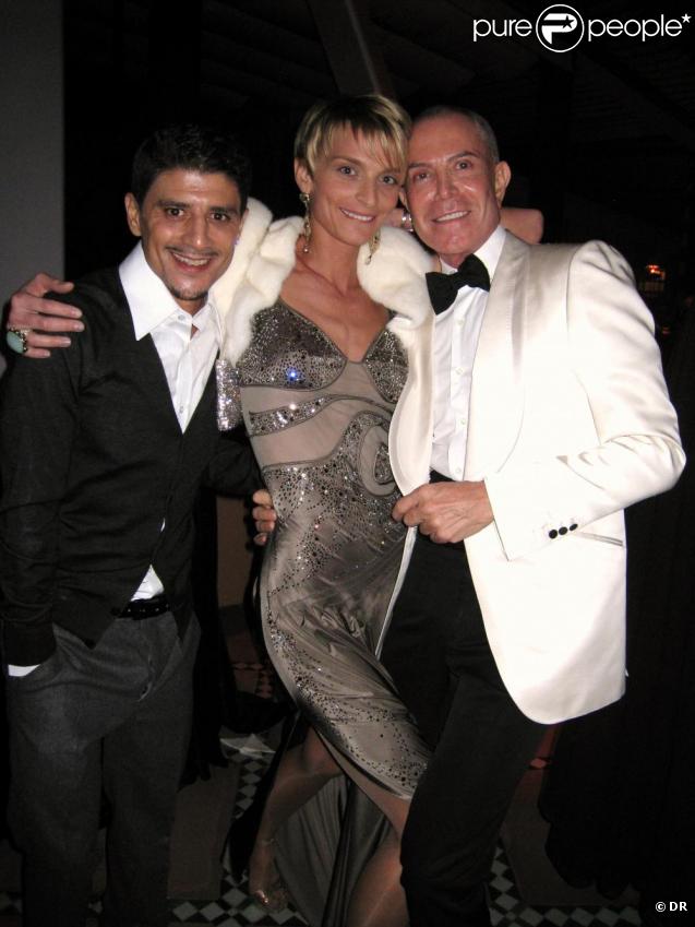 Saïd Taghmaoui, Sarah Marshall et Jean-Claude Jitrois à la réouverture de la Mamounia à Marrakech le 26/11/09