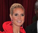 Heidi Klum et son mari, le chanteur Seal, aux Oscars