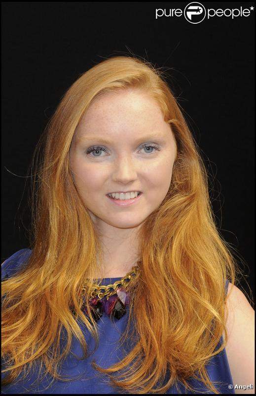 Le top model britannique Lily Cole