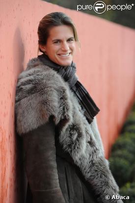 Amélie Mauresmo est ambassadrice de la fondation genevoise Sport for Life. 24/11/09 