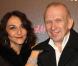 Nathalie Rykiel et Jean-Paul Gaultier à la soirée de lancement de la collection Sonia Rykiel pour H&amp;M le 1/12/09 au Grand Palais à Paris