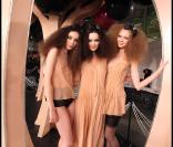 Les tops à la soirée de lancement de la collection Sonia Rykiel pour H&M le 1/12/09 au Grand Palais à Paris