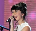Nolwenn Leroy lors de l'enregistrement de l'émission Vivement Dimanche le 2 décembre 2009