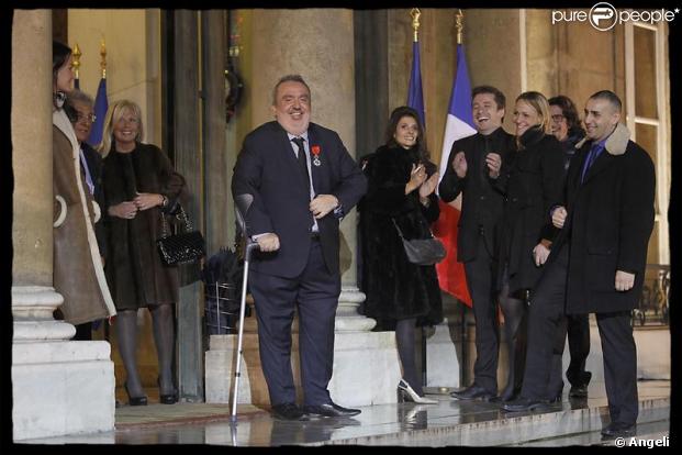Remise de décoration de Dominique Farrugia, le 8 décembre 2009.
