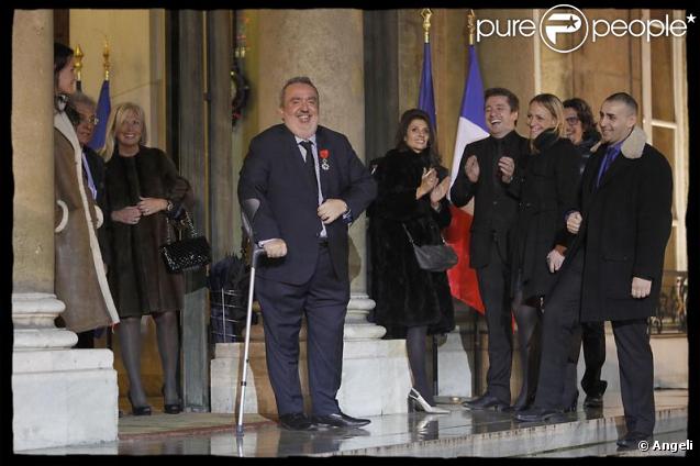 Remise de décoration de Dominique Farrugia, le 8 décembre 2009.