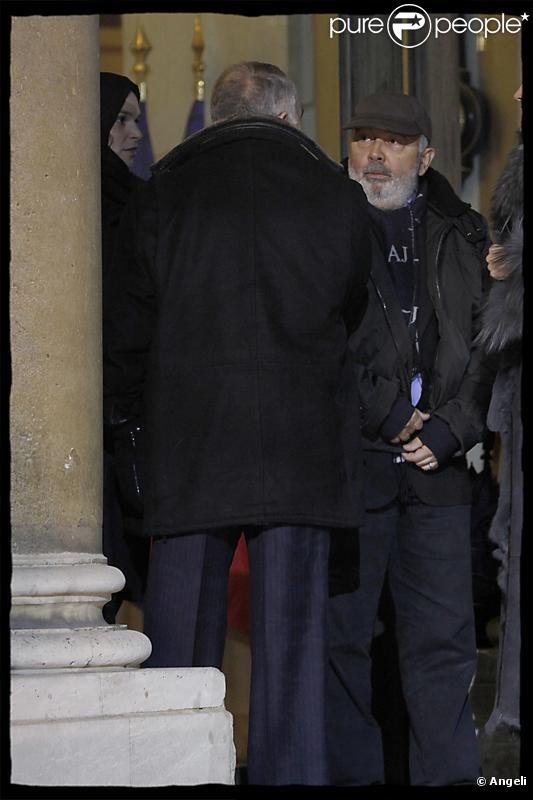 Gérard Jugnot à la remise de décoration de Dominique Farrugia, le 8 décembre 2009.