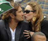 Bixente Lizarazu et Claire Keim <br />