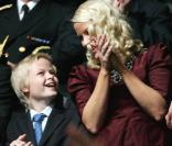 Mette-Marit de Norvège : Un large sourire lorsque son petit Marius s'éclate devant Will Smith et sa famille !