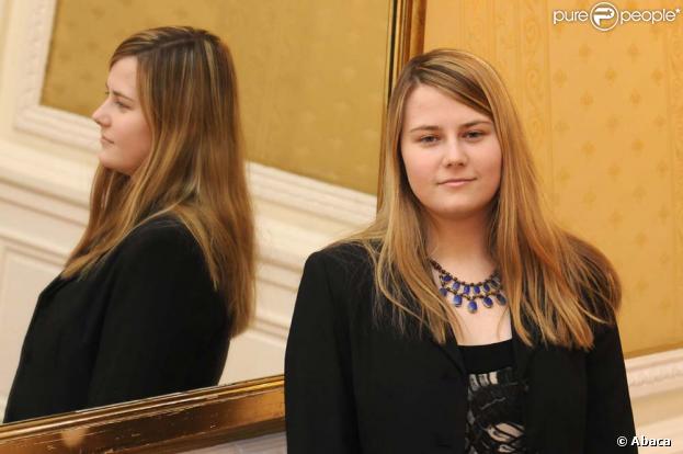 Natascha Kampusch présente le documentaire  3 096 jours de captivité  à Hambourg, en Allemagne, le 14 décembre 2009.