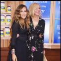 Les pétillantes Sarah Jessica Parker et Kim Cattrall... Hugh Grant les fait tomber sous son charme !