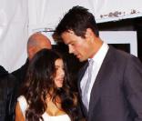 Fergie et Josh Duhamel lors de la première à New York du film Nine le 15 décembre 2009