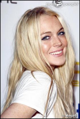 L'actrice américaine Lindsay Lohan