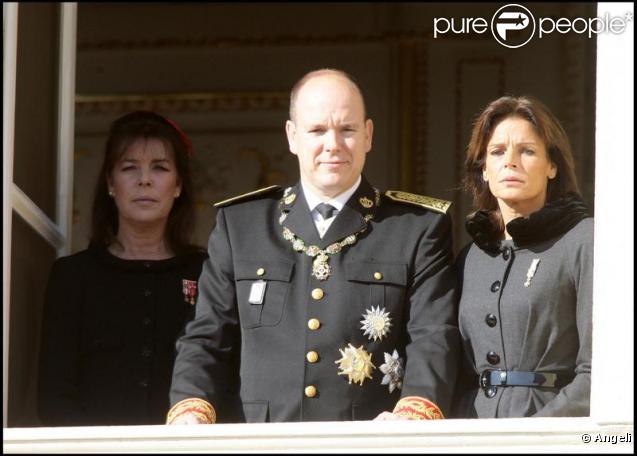 Albert de Monaco, Stéphanie de Monaco et Caroline de Hanovre