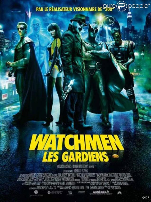 L'affiche de  Watchmen .
