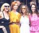 Les quatre New-Yorkaises sur le tournage de Sex and The City 2