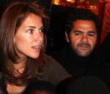Jamel Debbouze et Melissa Theuriau au Noël du Secours Populaire au Cirque d'Hiver le 23/12/09
