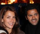 Jamel Debbouze et sa femme Melissa Theuriau au Cirque d'Hiver à l'occasion du Noël organisé par le Secours Populaire, le 23/12/09