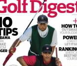 La couverture du  Golf Digest  de janvier 2010.