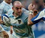 Le brillant joueur de rugby argentin Mario Ledesma... papa pour la troisième fois !