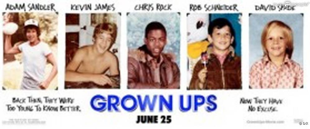 Des images de  Grown Ups , en salles le 14 juillet 2010.